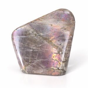 Labradorite Slab – Pink & Purple Flash